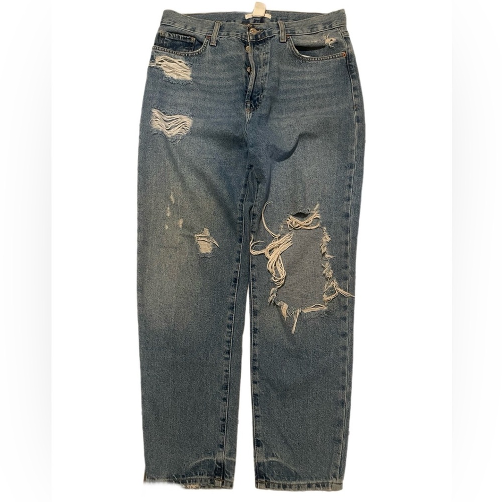 Forever 21 Boyfriend Riped Jeans